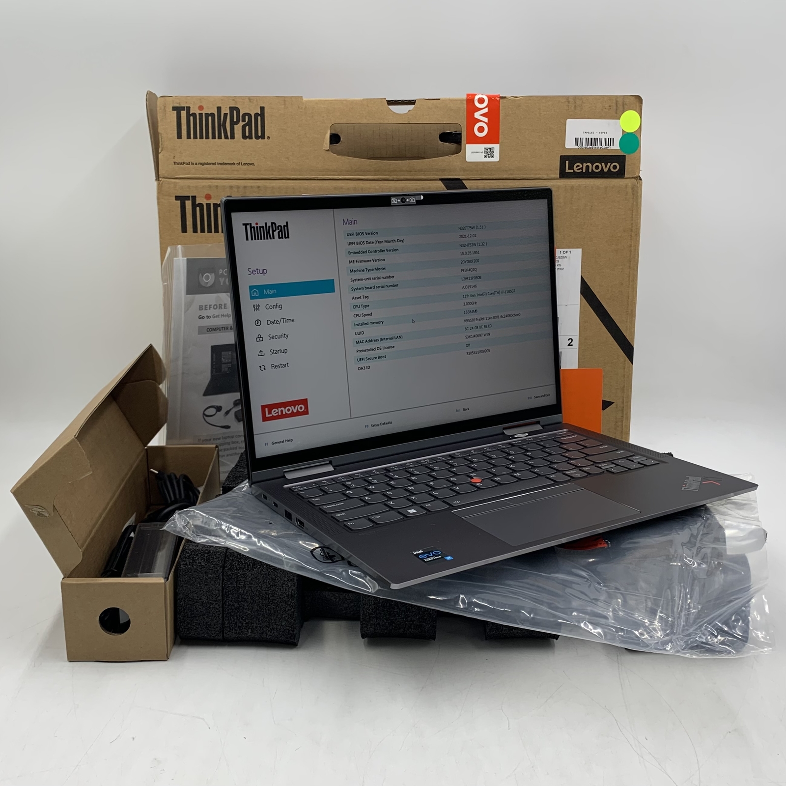 Lenovo ThinkPad X1 Yoga Gen 6 i71185G7 16GB 512GB Storm Gray 20Y0S0F20 G1N