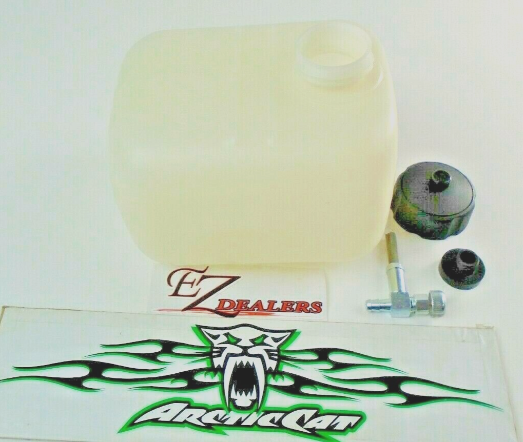 Kitty Cat Snowmobile Gas Tank & Cap Petcock Filter & Grommet Shut