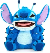 ZIPPER MOUTH STITCH PLUSH 10" Disney Store Alien Lilo Quantum Mechanix NEW