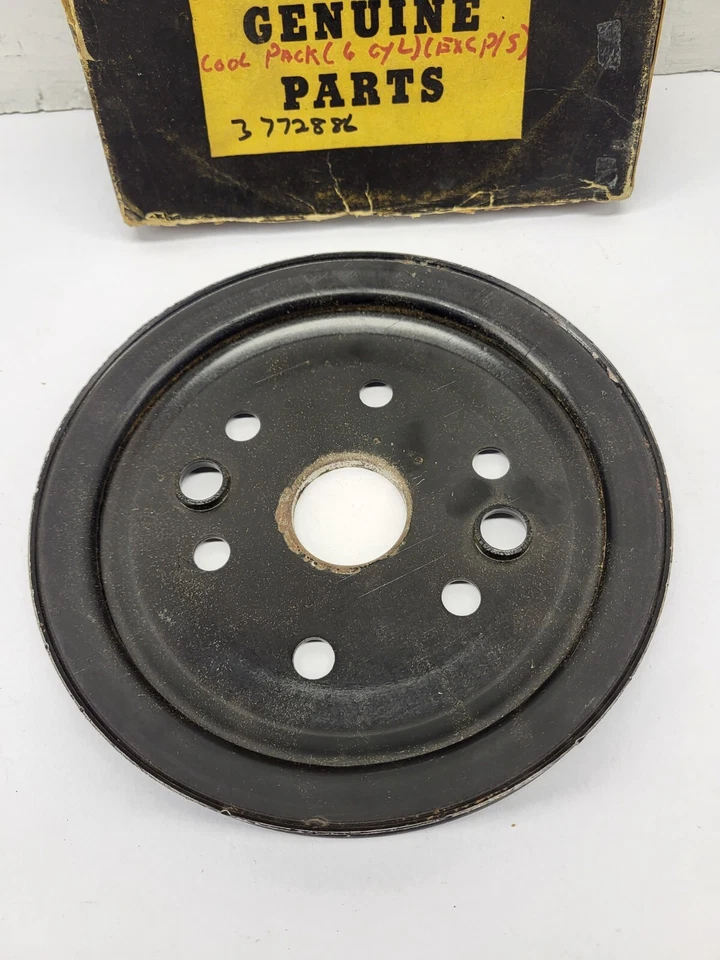 Chevrolet Pickup C10 Apache Belair Biscayne Cool Pack Polea 235 1960 1962 Nuevo de Lote Antiguo Foto 3 de 4