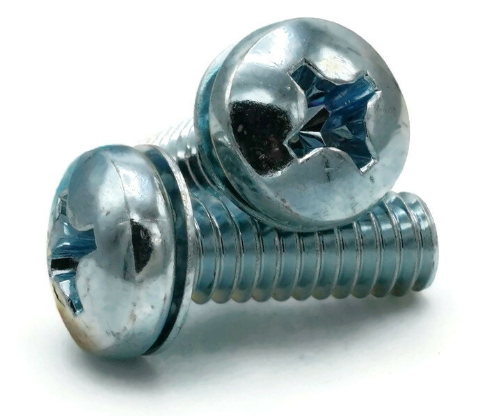 SEMS Screws #4-40 Phillips Pan Head Internal Tooth Lock Washer