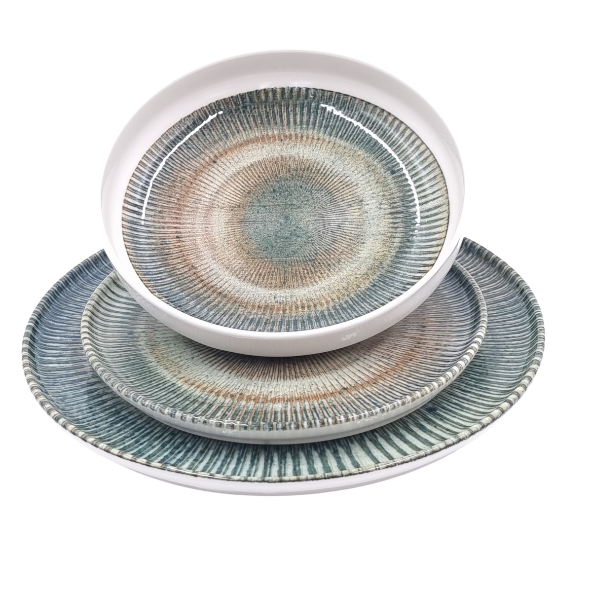 Modern Stylish 12 Piece Porcelain Dinner set for