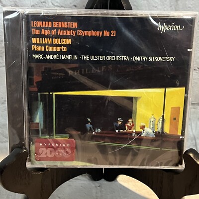 Bernstein Symphony No. 2' The Age Of Anxiety' William Bolcom Piano UK Import