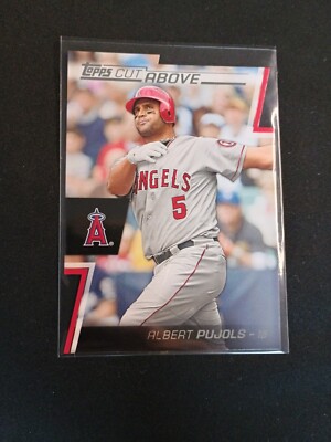 2012 Topps Baseball Albert Pujols ACA-2  Angels