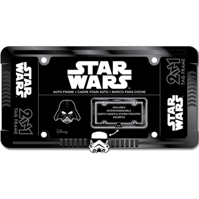 darth vader license plate frame