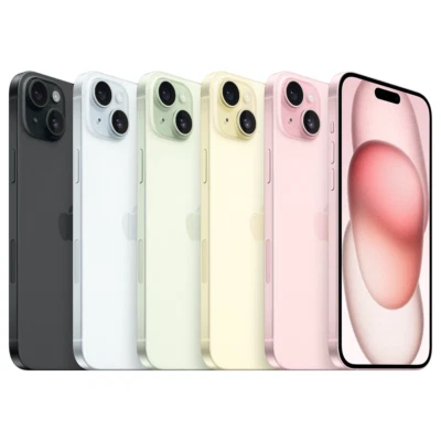Apple iPhone 15 A2846 128GB Smartphone Fully Unlocked - Excellent Condition