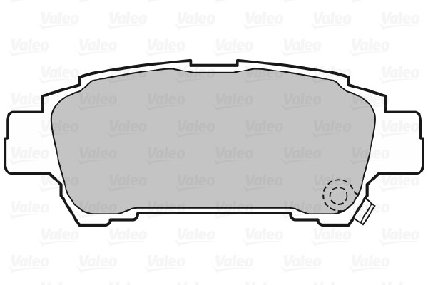 Kit plaquettes de frein à disque Valeo 598542 pour entretien auto urbain