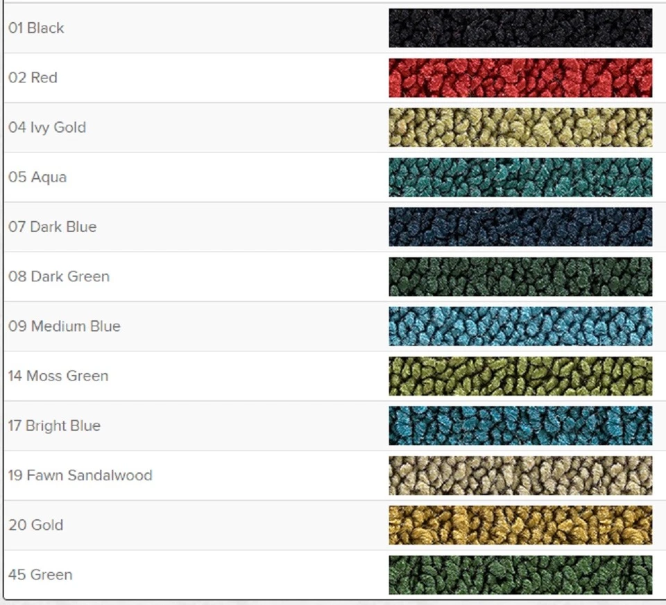 ACC 68-72 GTO LEMANS AUTOMATIC MOLDED 80/20 LOOP CARPET RUG - CHOOSE COLOR Foto 2 de 4