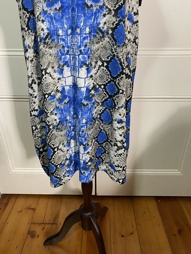 Sportsgirl Ladies Size 16 Abstract Print Lined Dress Excellent Aa New Condition - Picture 3 of 8