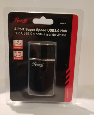 4 PORT Super Speed USB.0 HUB / Rosewill / New in Package