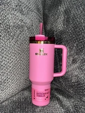 Stanley x Wicked 40oz Pink Glinda Sparkle Tumbler - Target Exclusive - NEW