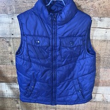 Gymboree Puffer Vest Kids Blue 7 8 1121
