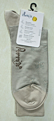 Chaussettes Habillées Laine Perrin Bleues – Taille 45/46 – NEUF Avec Étiquettes