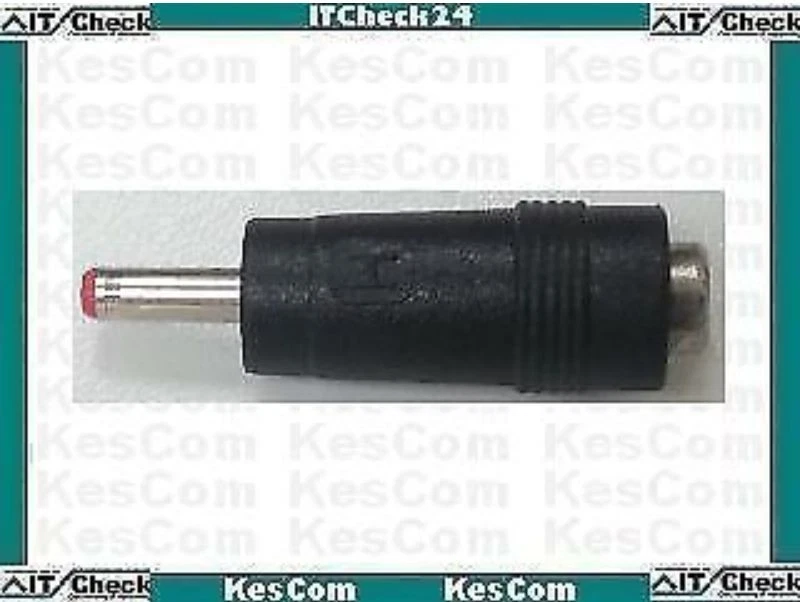 KESCOM Netzteil Adapter Einzeln von 5,5 x 2,1mm auf 3,5 x 1,35 mm 15654 (H)