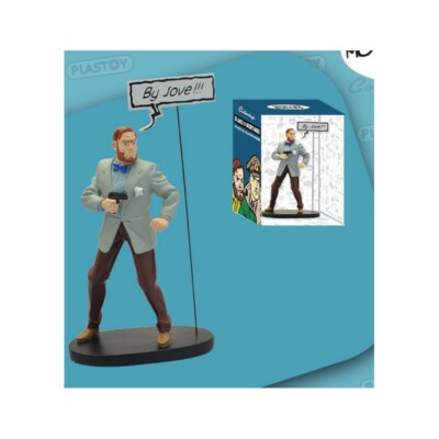 Figurine BLAKE et MORTIMER échappée bulles - PLASTOY COLLECTOYS - 00243