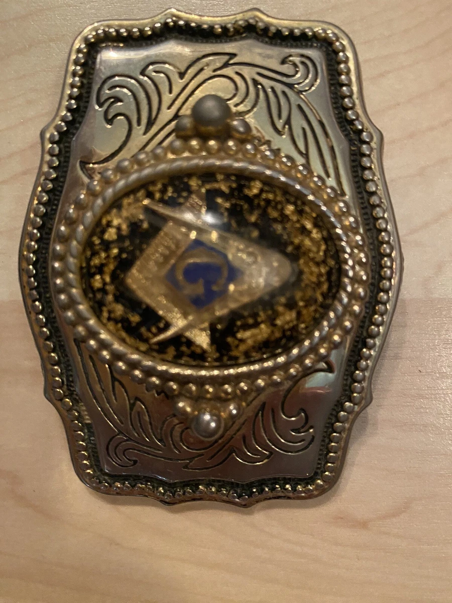 Masonic 2024 belt buckle