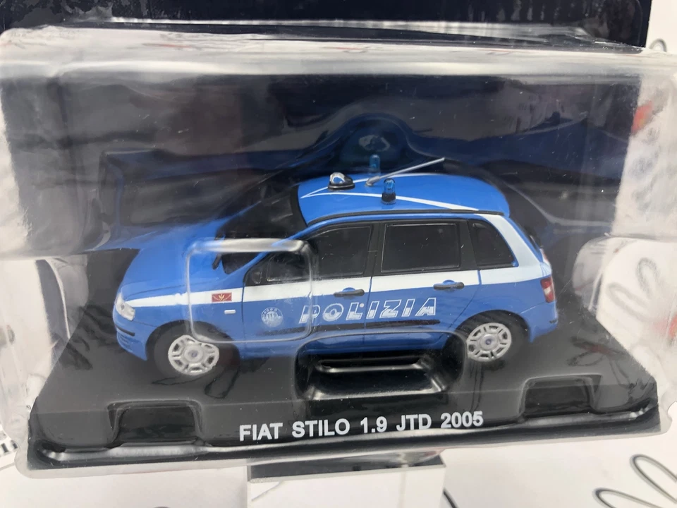 Die Cast 'Fiat Stilo 1.9 JTD 2005' Police Scale 1/43 - Image 2 of 2