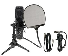 Rockville RCM PRO Studio Recording Condenser Microphone Shockmount Stand Filter
