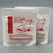 2 Stellar's Sea Lion (READ) American Orthodontics Dental Elastics Braces Bands