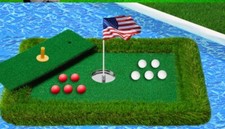 PLBBJH Floating Golf Green for Pool, Floating Chipping Green - Perfect Golf Gift