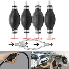 2/4pcs 1/4 5/16 3/8 1/2" Fuel Pump Fuel Line Hand Primer Bulb All Fuels 9001080A
