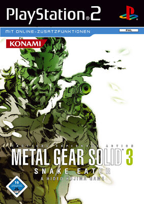 Metal Gear Solid 3-Snake Eater (Sony PlayStation 2, 2005)