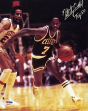 Nate Tiny Archibald SIGNED 8x10 Photo Top 50 HOF Celtics PSA/DNA AUTOGRAPHED