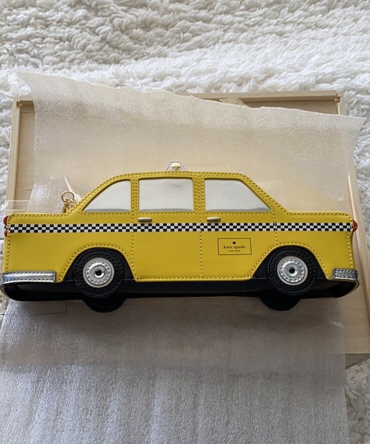 Kate Spade New York Taxi Cab Clutch Bag Purse New | eBay
