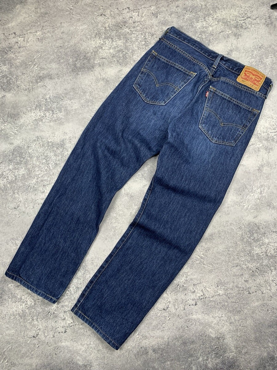 LEVI’S S501xx W32 L32 501 Levi's Jeans Mens W32 L32 Blue Straight Leg USA Streetwear