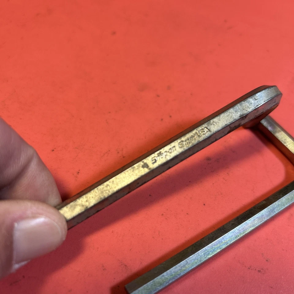 Vintage Snap On 7mm & 8mm  L Shape Allen Keys  USA - Image 2 of 3