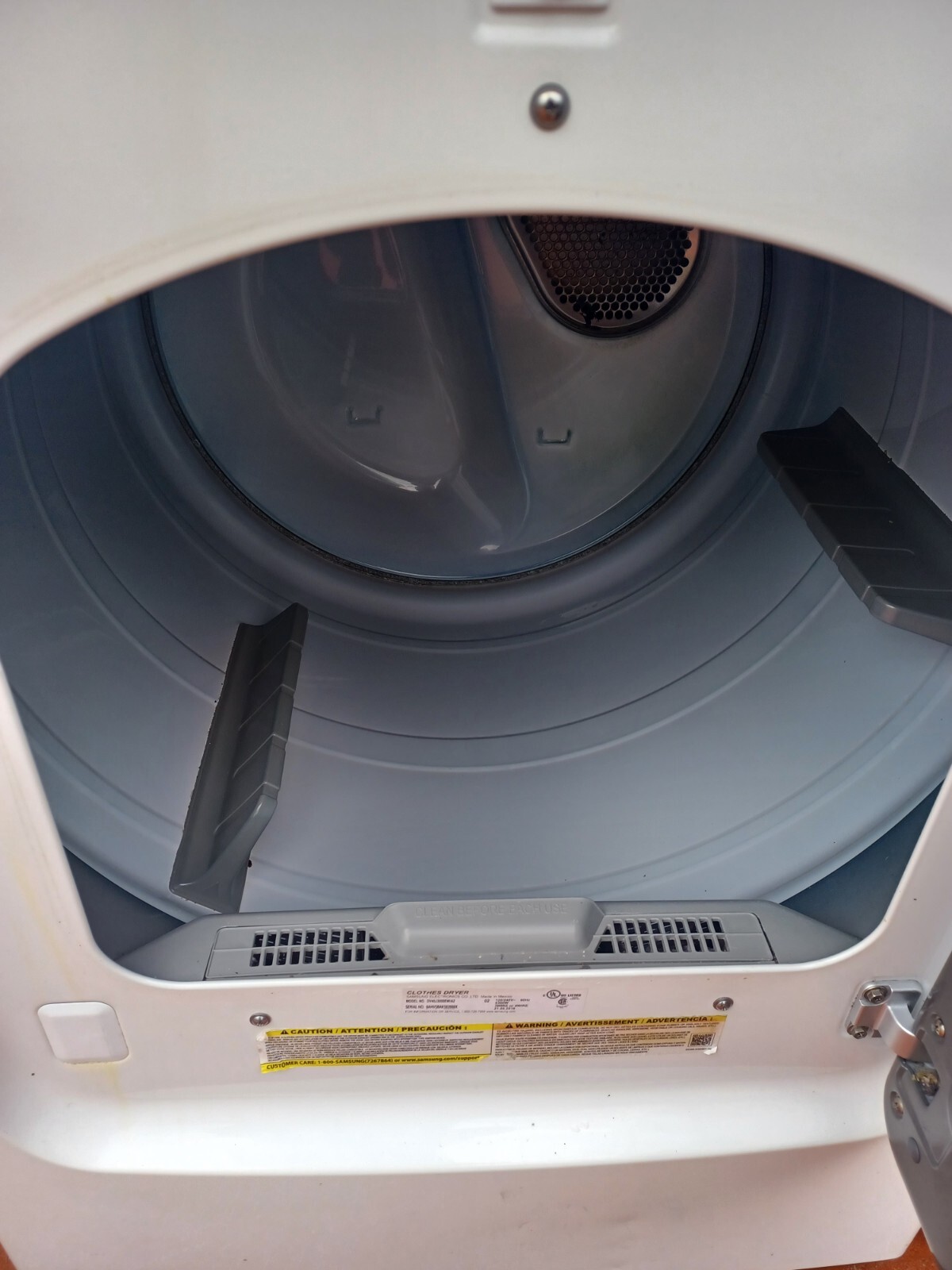 Samsung smart 4.5 'large' washer and dryer set White Used eBay