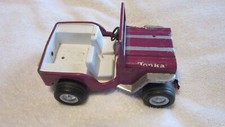 TONKA PURPLE JEEP WITH FOLDING WINDSHIELD
