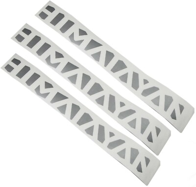 Passend für Royal Enfield Himalayan Anpassen Silber Karosserie Aufkleber Embl...