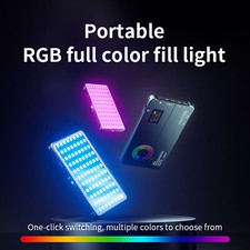 D02 RGB Fill Light Video Camera Mobile Phone Live Beauty Outdoor Photography