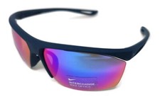 NOS Nike EV1108-433 Tailwind small youth Sunglasses - Blue/Mirror Turquoise Lens