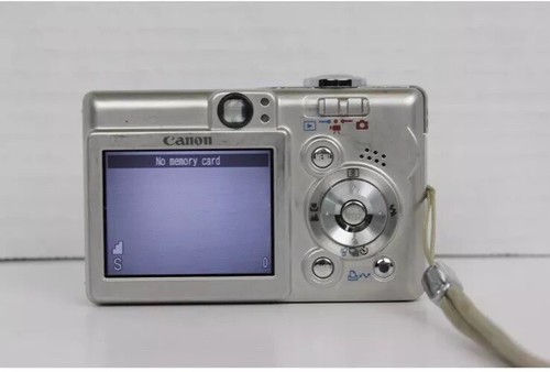 Canon Powershot Digital ELPH SD300 IXUS 40 4.0 MP Silver - Picture 6 of 9