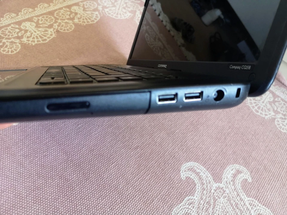 Laptop Compaq Notebook PC CQ58 15.6" Spares Or Repairs Working Condition - Image 4 of 4