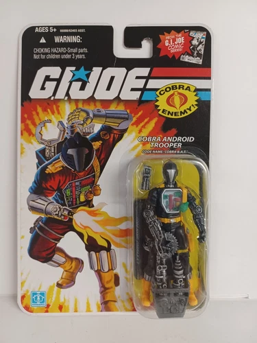 GI Joe 25th Anniversary Cobra Android Trooper Cobra B.A.T. 