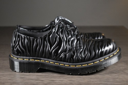 Dr. Martens Bex 1461 Zebra Gloss Emboss 