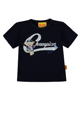 Steiff sporty kids shirt, dark blue size 86