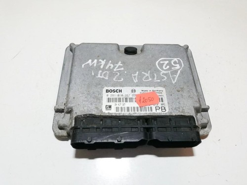 Opel Astra 2001 ECU Engine Computer (Engine Control Unit) 02810102 #539731-36