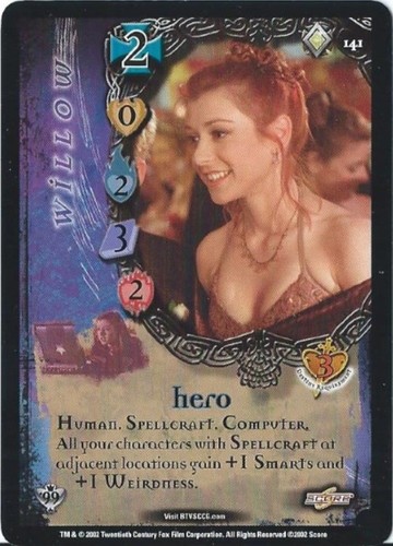 BUFFY THE VAMPIRE SLAYER COLLECTIBLE CARD GAME - CLASS OF '99 (SCORE - 2002) - Picture 138 of 171