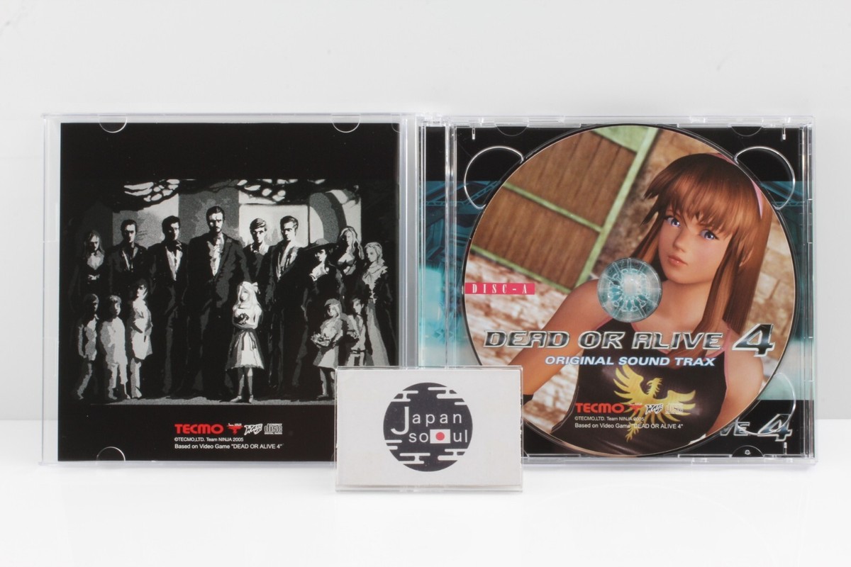DEAD OR ALIVE 4 Original Soundtrack Trax CD TECMO Japanese