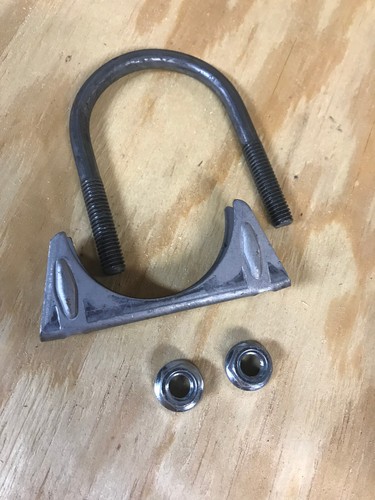 733-5336 New NAPA Heavy Duty Exhaust Clamp 2 1/4 inch 3/8 Saddle Hanger - 第 4/4 張圖片