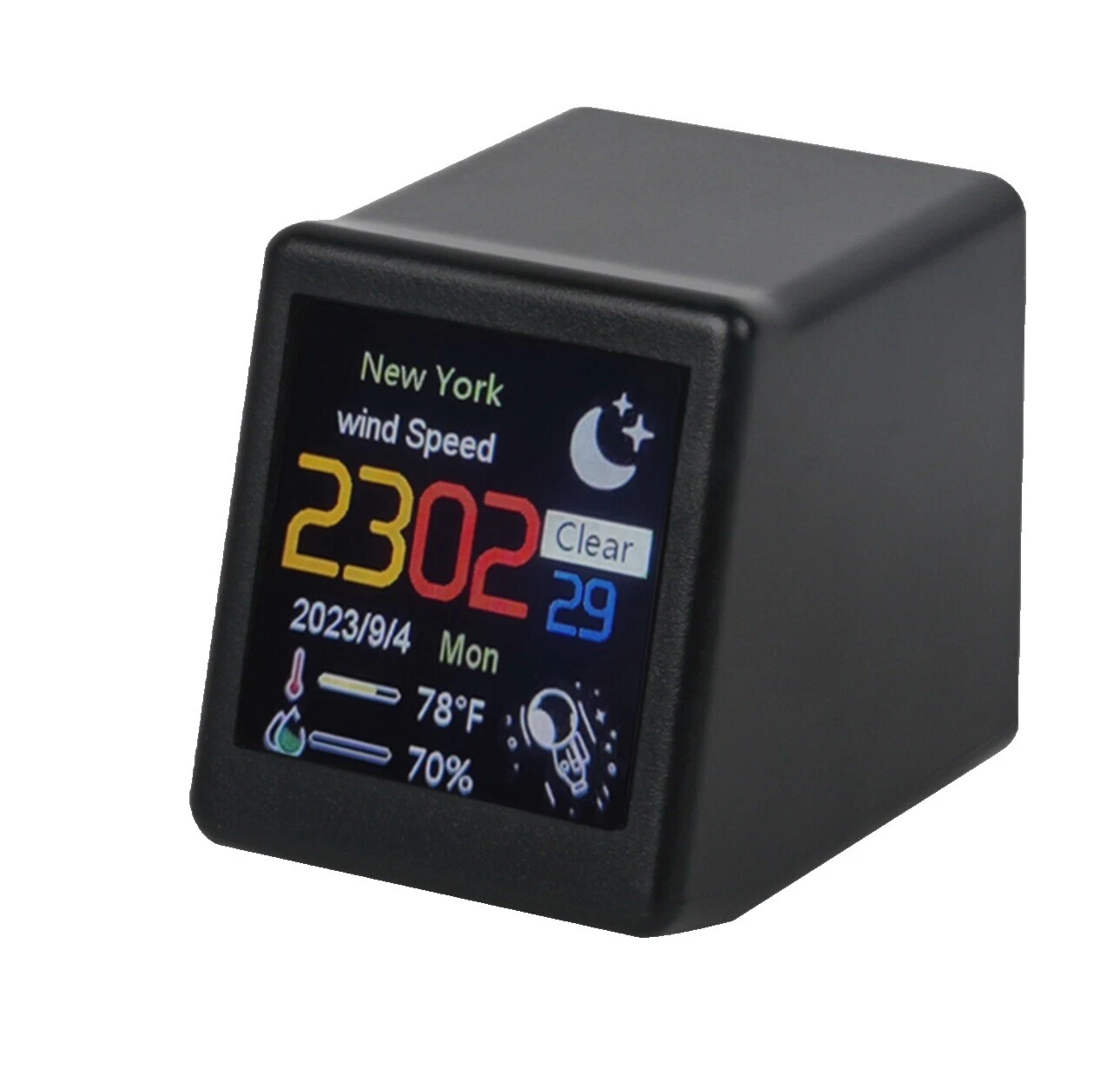 Relojes despertadores de Mediterráneo Negro y Radio Reloj