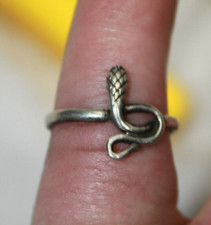 Handmade Silver Ring Snake Genuine Solid Stamped 925 Empress