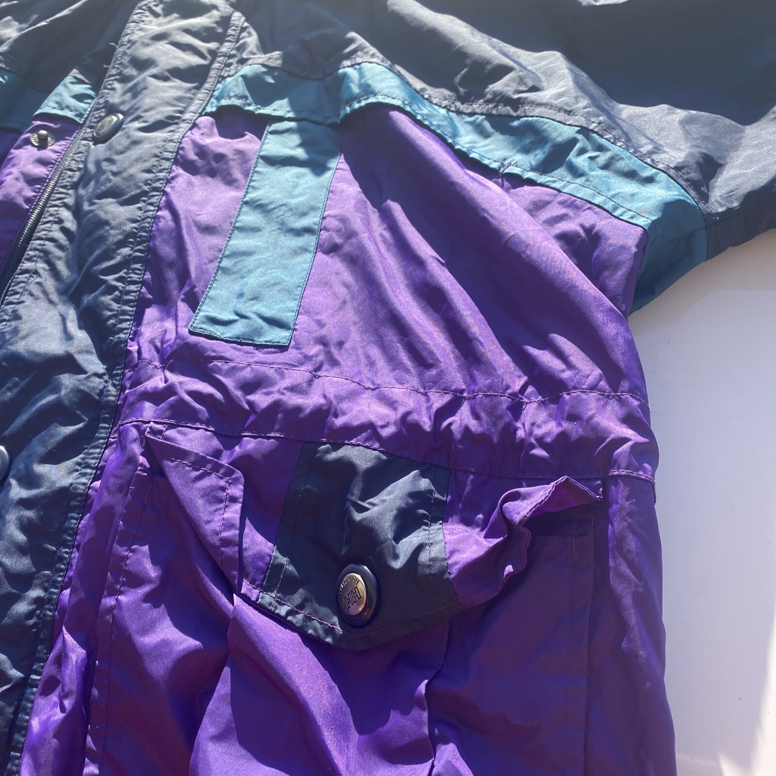 Helly-Hansen rain jacket Flannel Lined Windbreake… - image 4