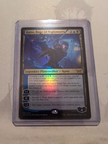 MTG - Kaito, Bane of Nightmares (Mythic FOIL) - Duskmourn