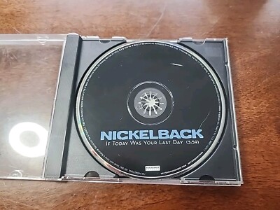 NICKELBACK'' If Today Was Your Last Day'' 2008 PROMO Radio CD Single 