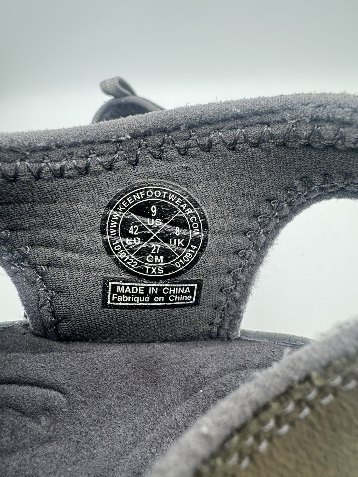 Sandali Newport da uomo KEEN pelle marrone bisonte taglia 9 US